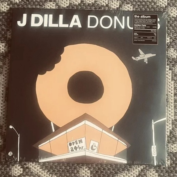 J Dilla Donuts Sealed Vinyl With Donuts Hoodie - Picture 1 of 3